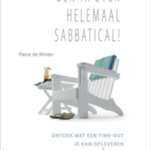 En binnenkort ben ik even helemaal sabbatical!