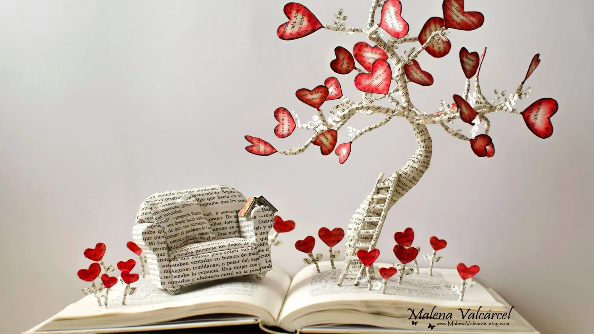 Een kunstwerk van de Spaanse kunstenares Malena Valcárcel